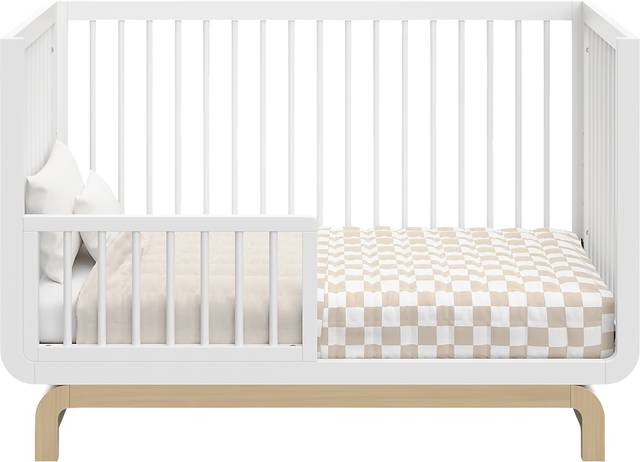 Kids Solde White/Driftwood Convertible Crib - Thumbnail - Image 8