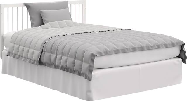 Kids Solde White/Driftwood Convertible Crib - Thumbnail - Image 9