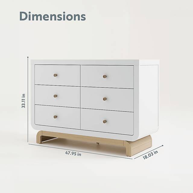 Kids Solde White/Driftwood Dresser - Thumbnail - Image 8