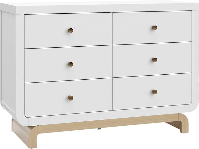 Kids Solde White/Driftwood Dresser - Thumbnail - Image 1