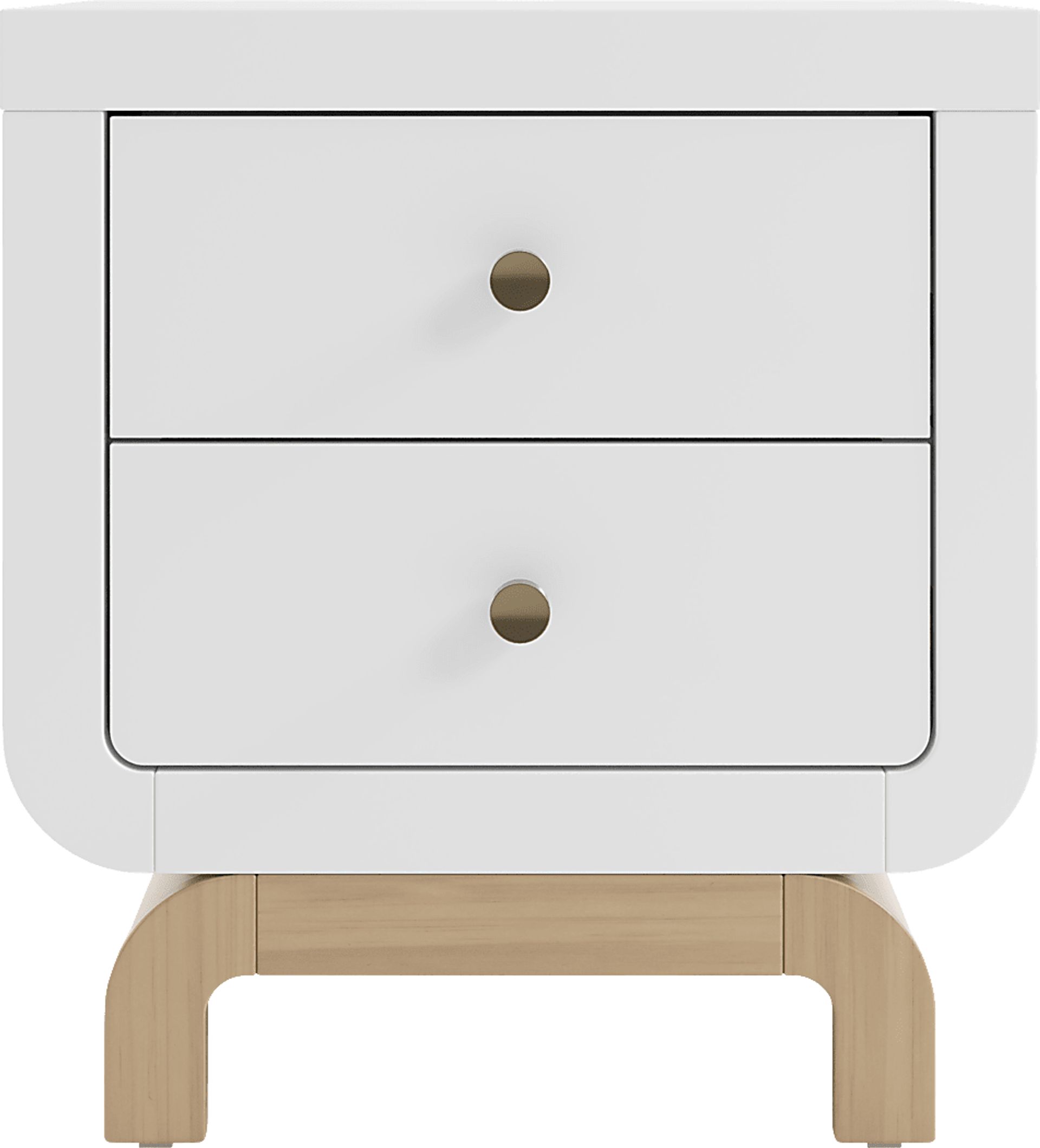 Kids Solde White/Driftwood Nightstand - Image 4