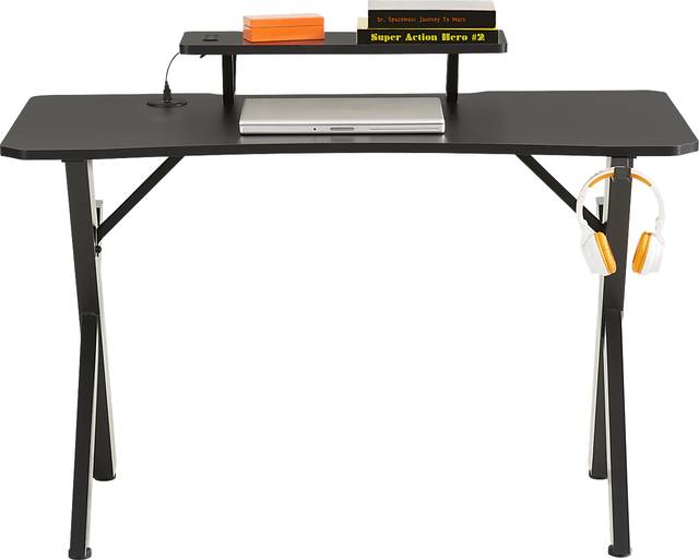 Kids Sound Trek Black Gaming Desk - Thumbnail - Image 1