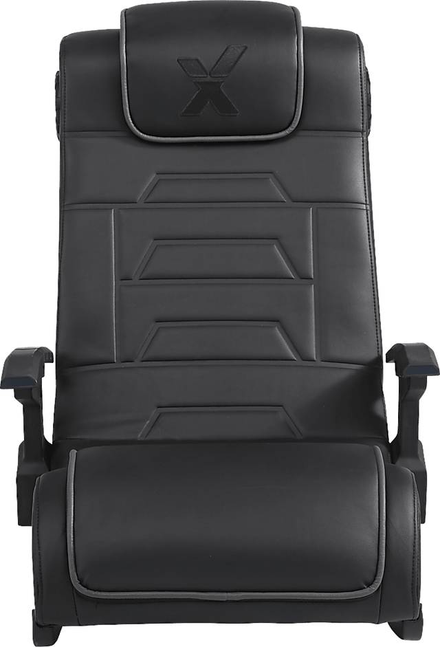 Kids Sound Trek Black Gaming Floor Rocker - Thumbnail - Image 2