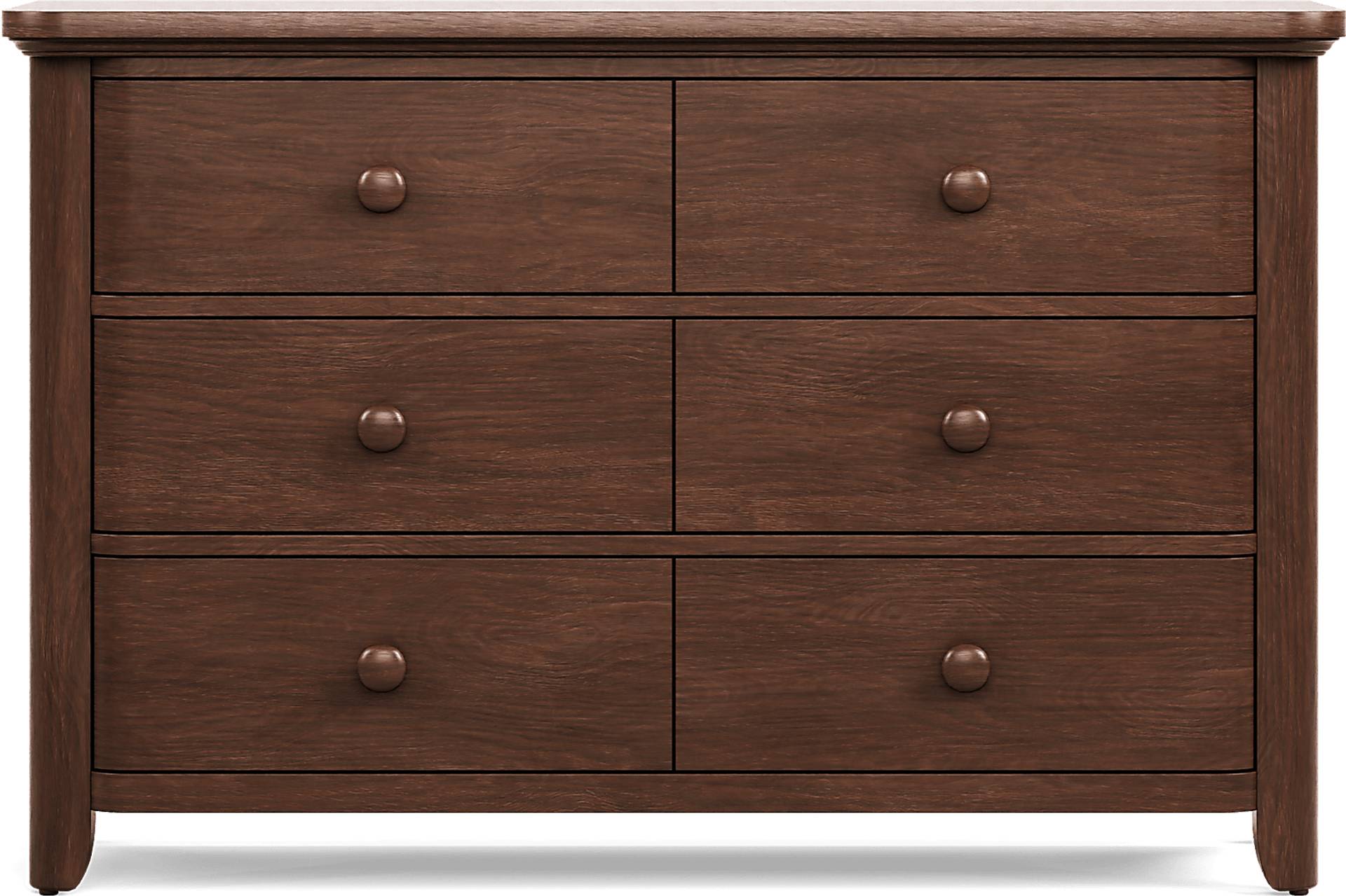 brown cherry dresser