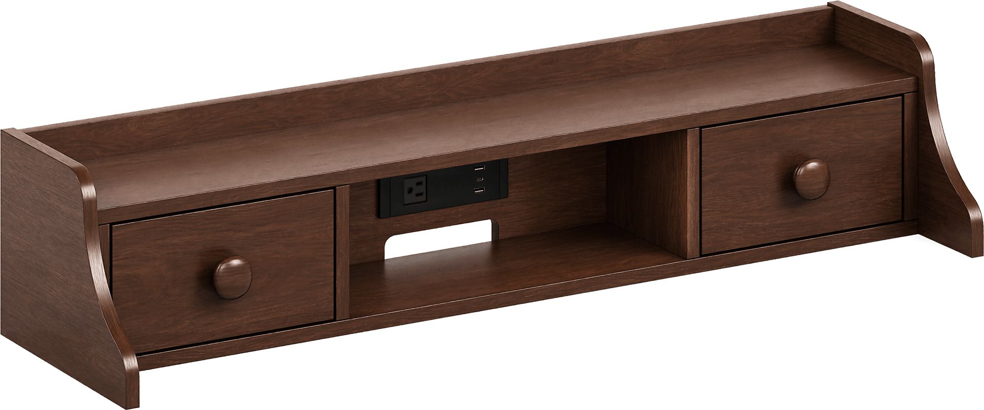 Kids South Bend Brown Cherry Twin Bookcase Bedroom - Image 8