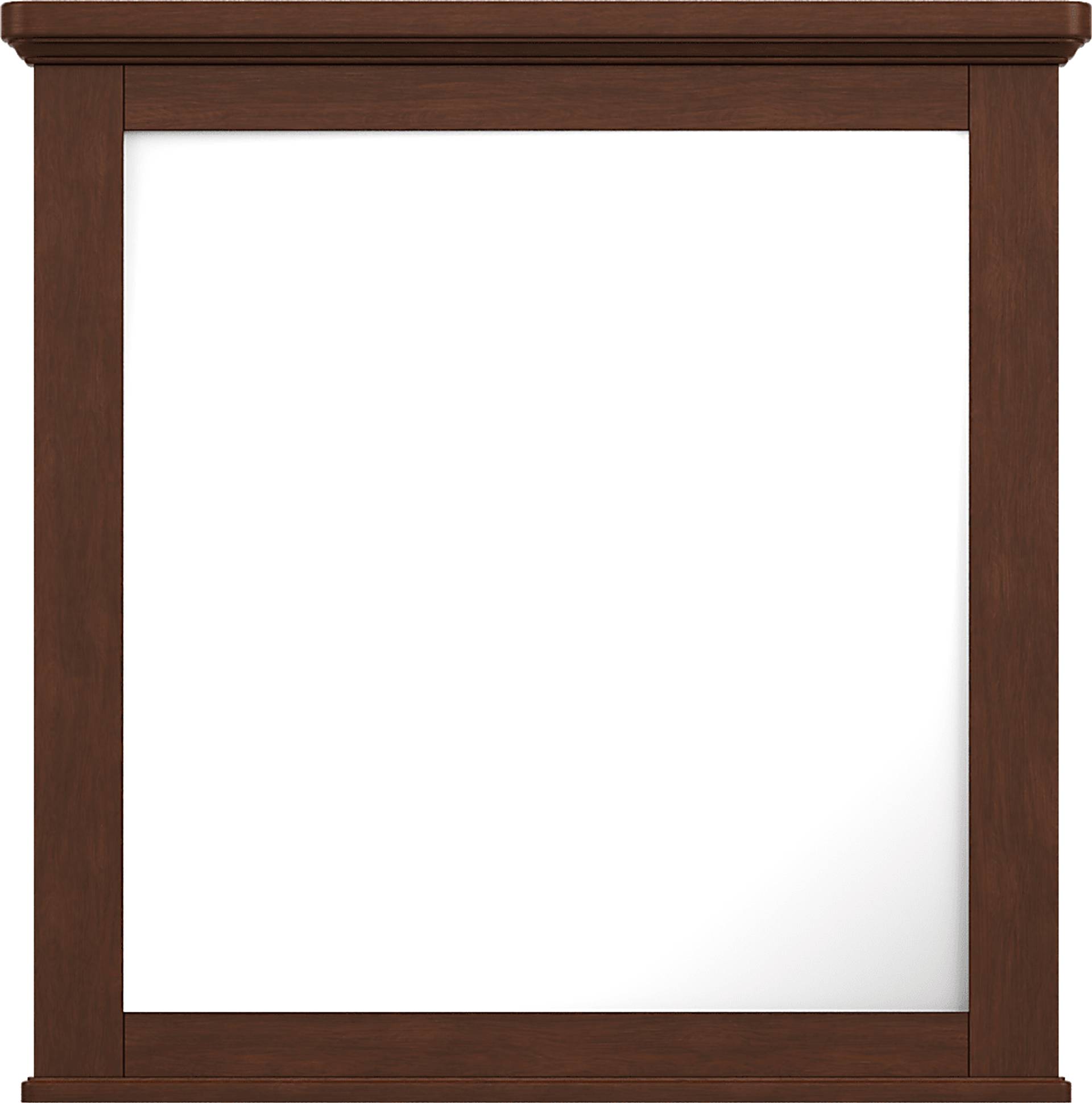 brown cherry mirror