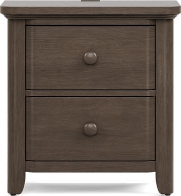 Kids South Bend Brown Cherry Nightstand