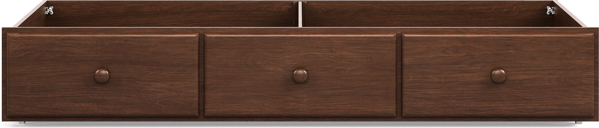 Kids South Bend Brown Cherry Twin Storage Trundle - Image 2
