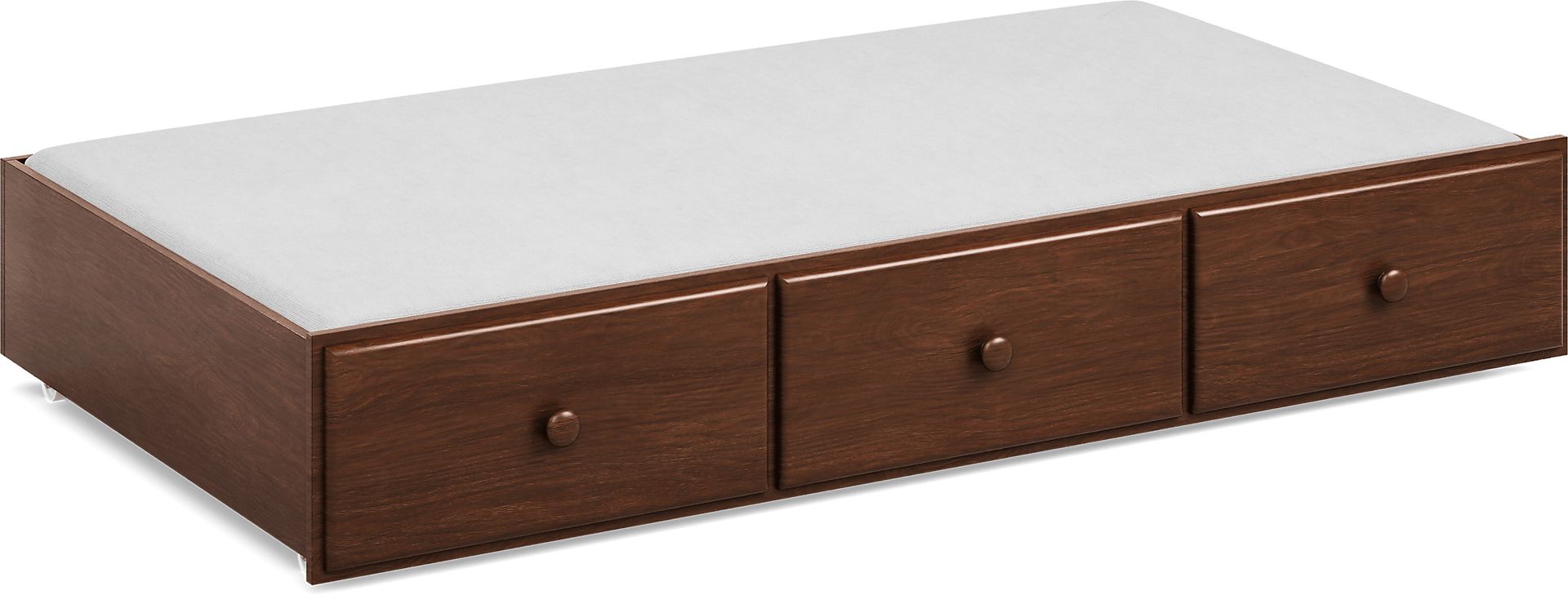 Kids South Bend Brown Cherry Twin Storage Trundle - Image 4