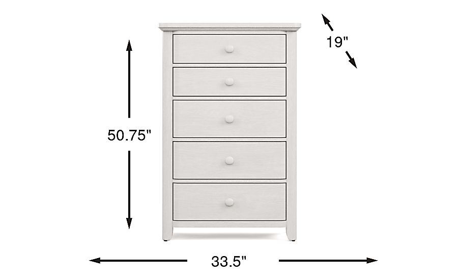 Kids South Bend Washed White Chest - Thumbnail 3