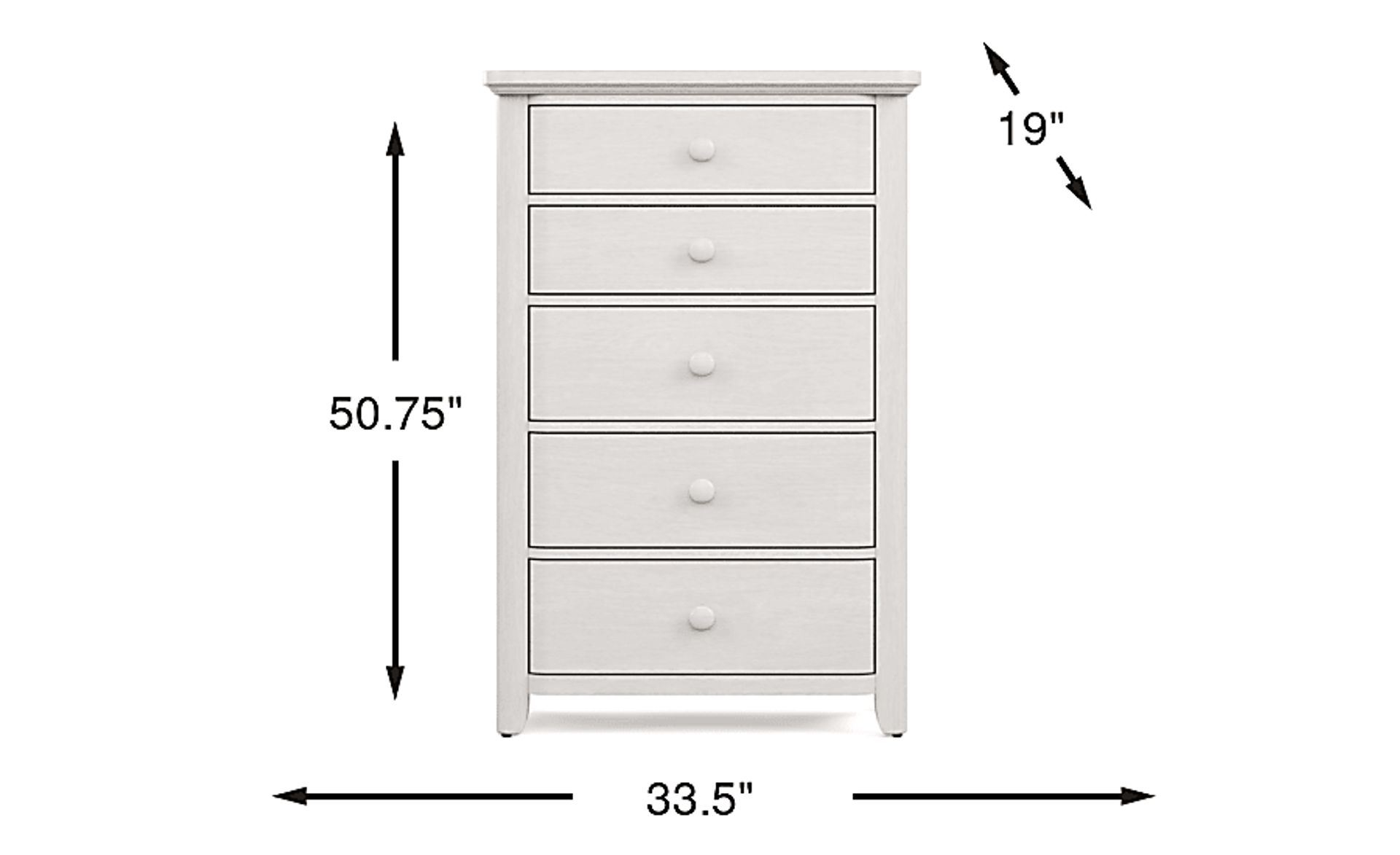 Dimension Image. Please refer to the Dimension Tab on this page for dimension details.