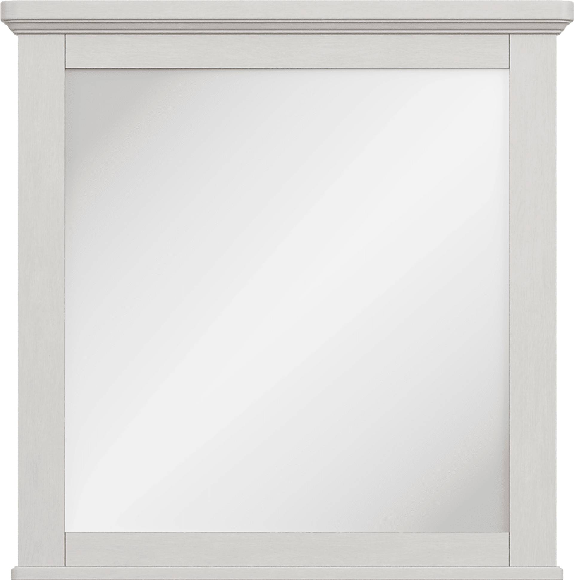 washed white mirror