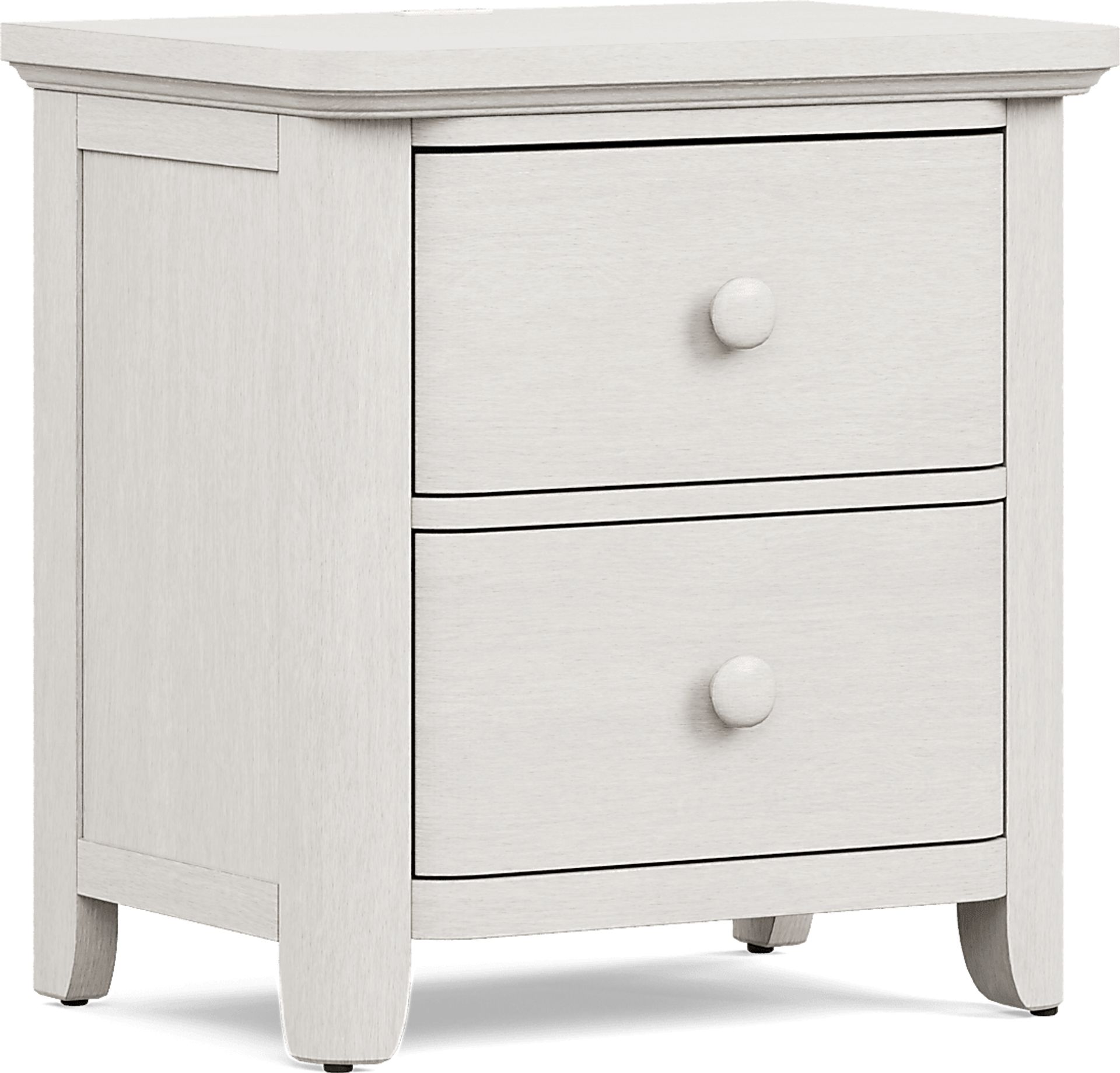 Kids South Bend Washed White Nightstand - Image 2