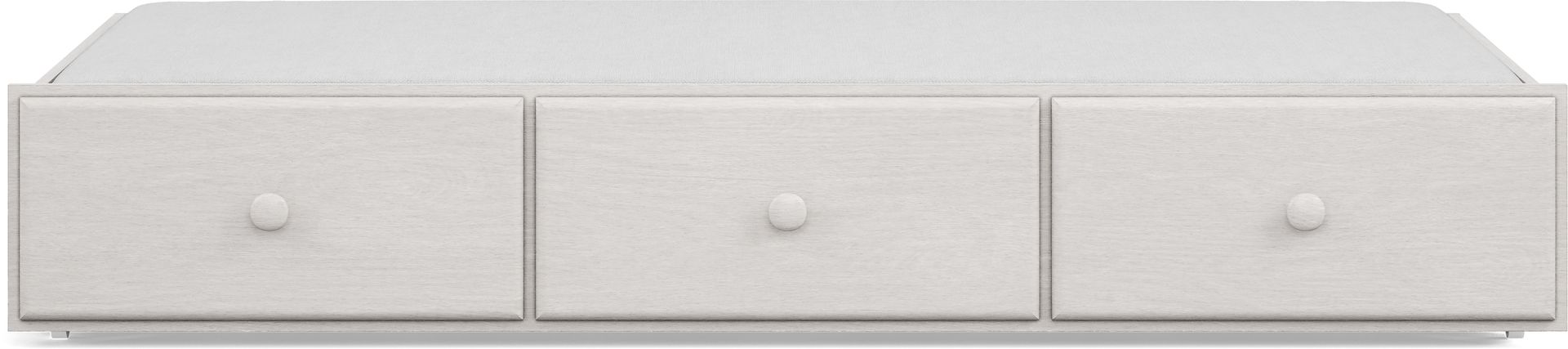 Kids South Bend Washed White Twin Storage Trundle - Image 4