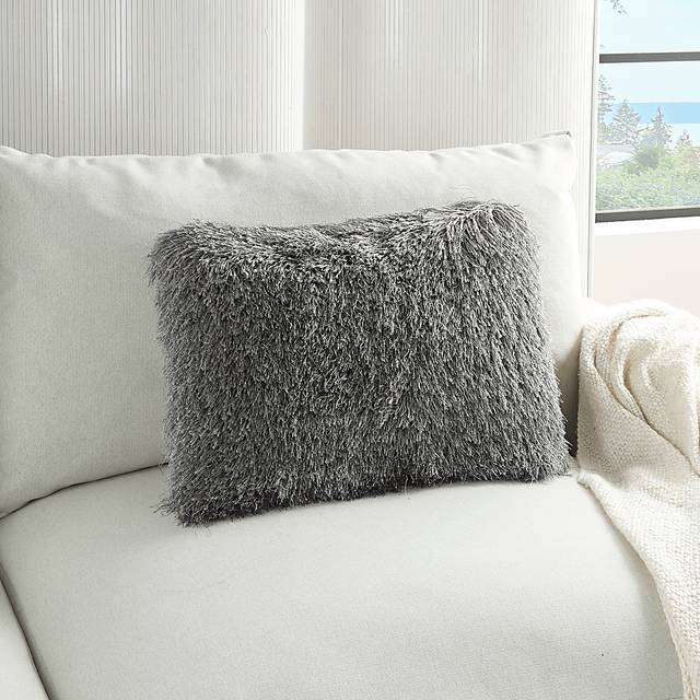 Kids Souzan I Charcoal Throw Pillow - Thumbnail - Image 3