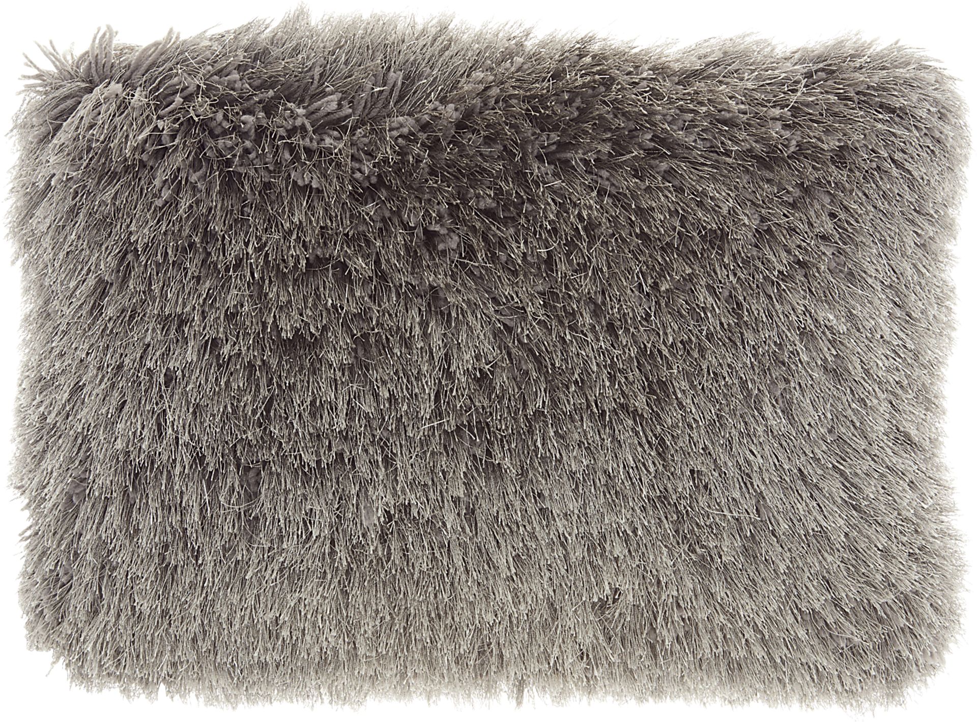 Kids Souzan I Charcoal Throw Pillow - Image 1