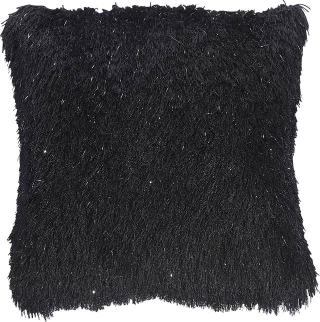 Kids Souzan II Black Throw Pillow - Thumbnail - Image 1