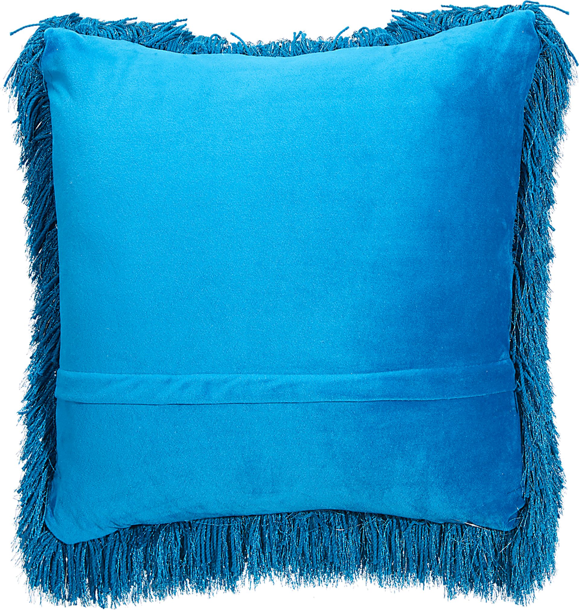 Kids Souzan II Teal Throw Pillow - Image 2