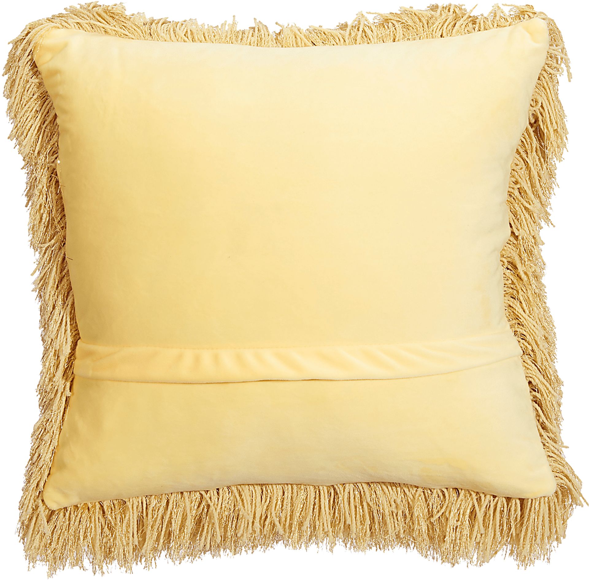 Kids Souzan II Yellow Throw Pillow - Image 2