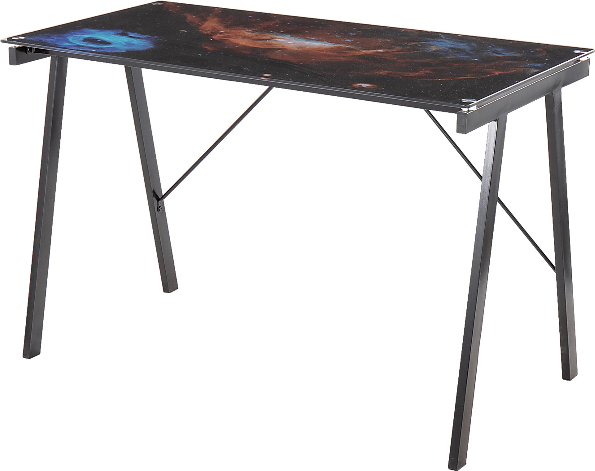 Kids Space Black Graphic Desk - Image 1