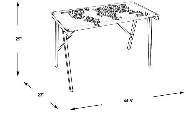 Dimension Image. Please refer to the Dimension Tab on this page for dimension details.