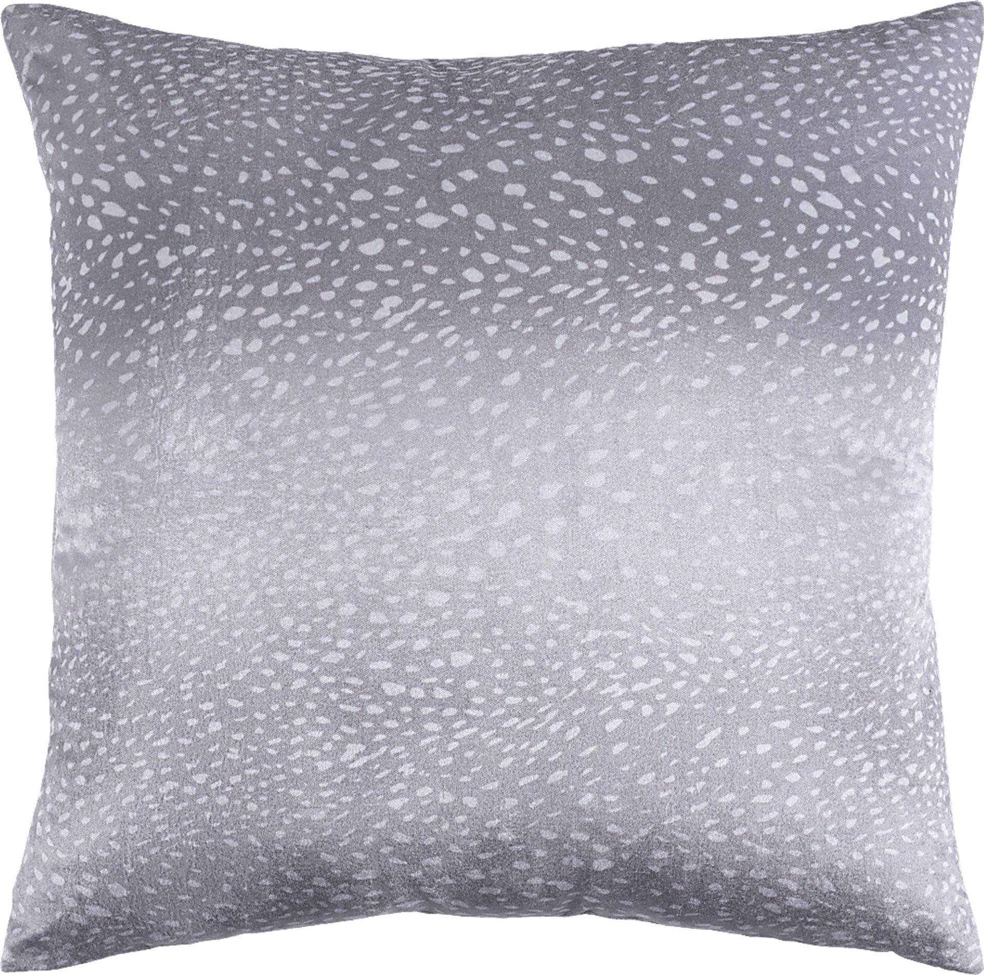 Kids Sparkly Doe Gray Accent Pillow - Image 2