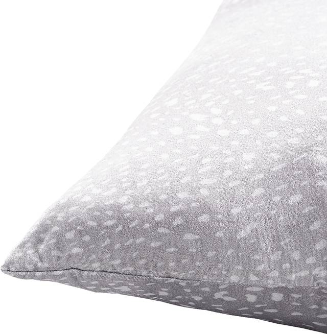 Kids Sparkly Doe Gray Accent Pillow - Thumbnail - Image 3
