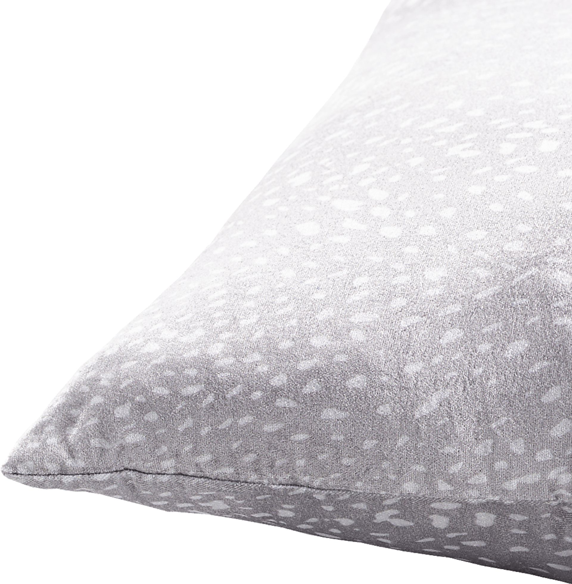 Kids Sparkly Doe Gray Accent Pillow - Image 3