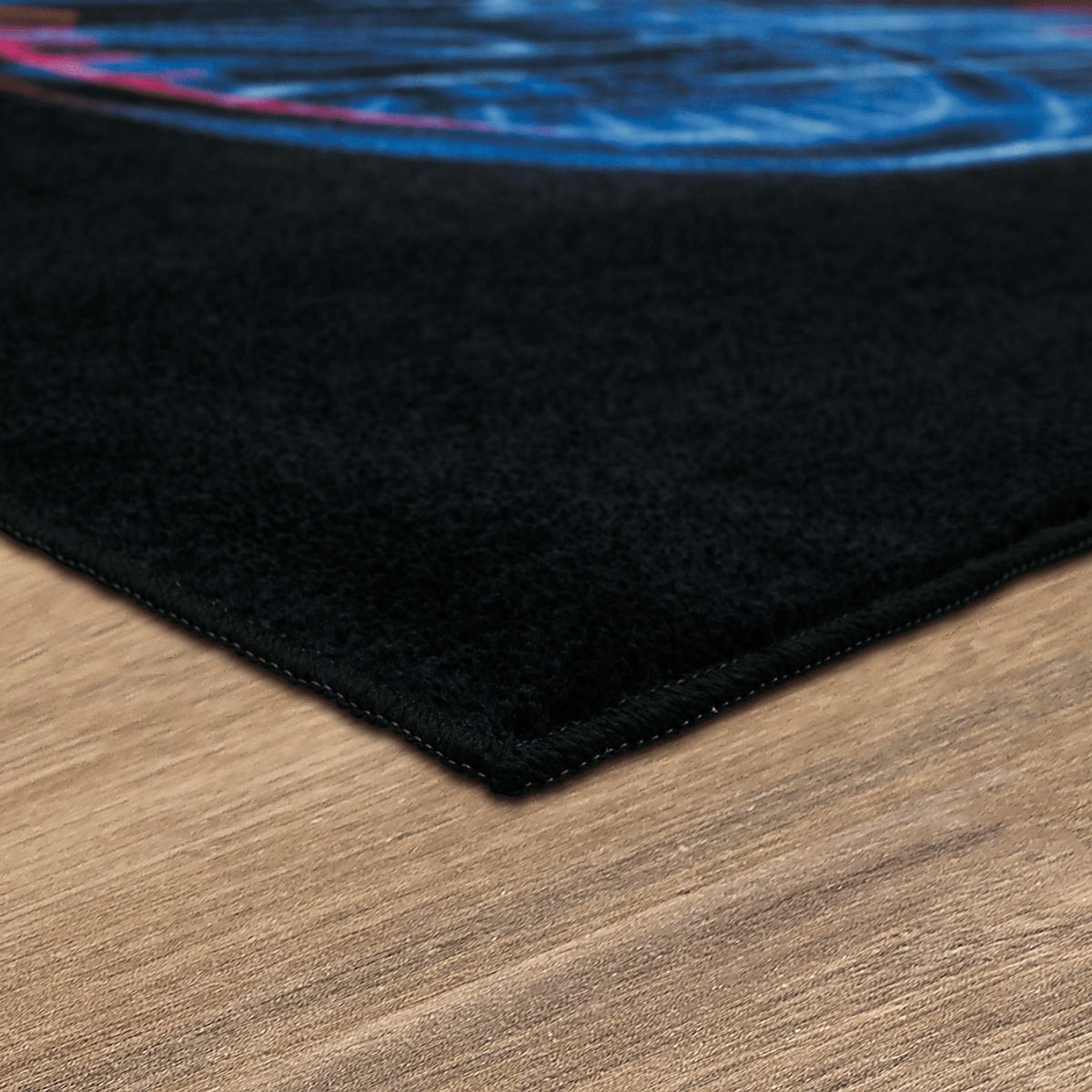 Speed Meter Black Rug | Rooms to Go