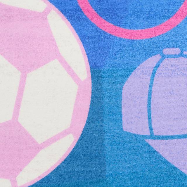 Kids Sports Medley Purple 6'6 x 9'2 Rug - Thumbnail - Image 7