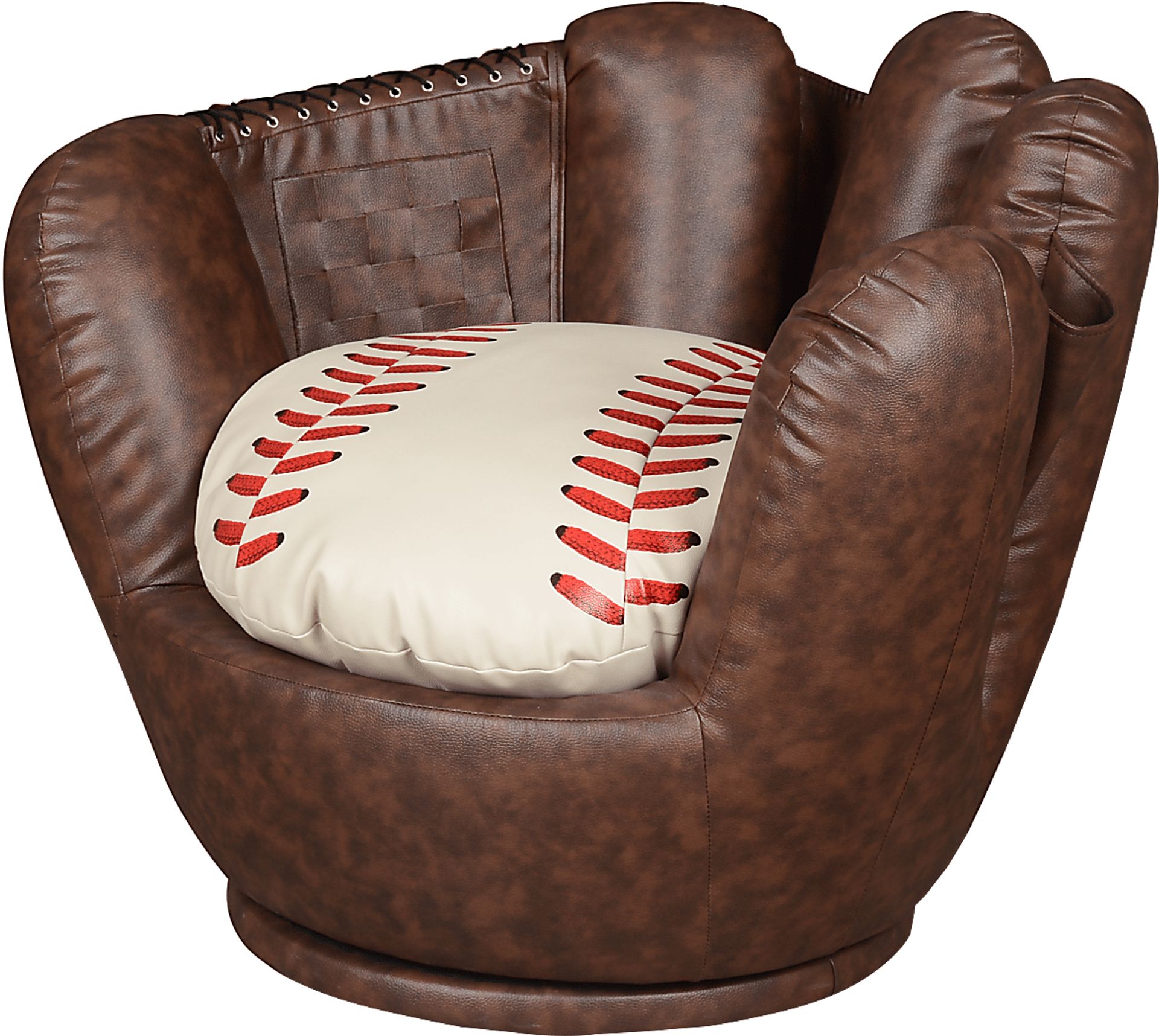 Kids Sports Zone 2.0 Brown Glove Chair - Image 1