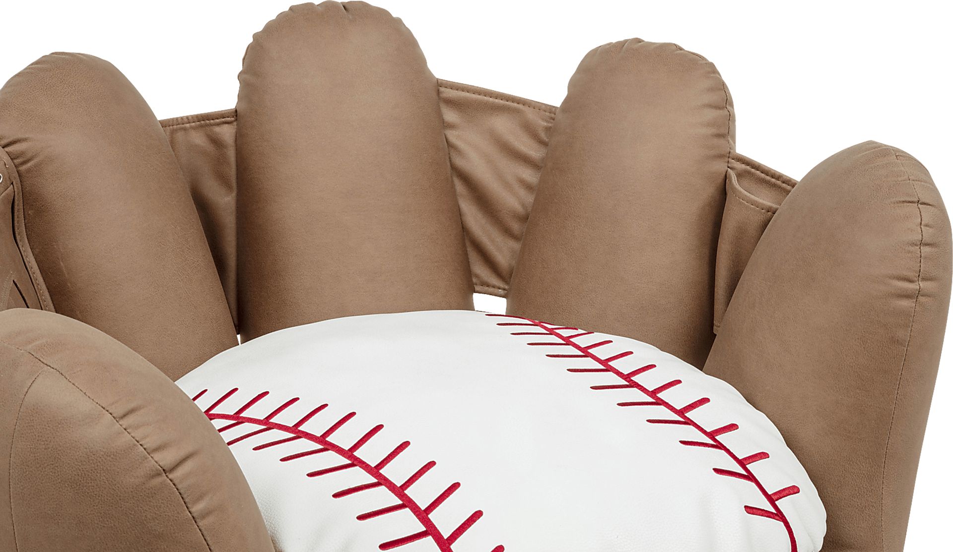 Kids Sports Zone 3.0 Brown Glove Swivel Chair - Image 3
