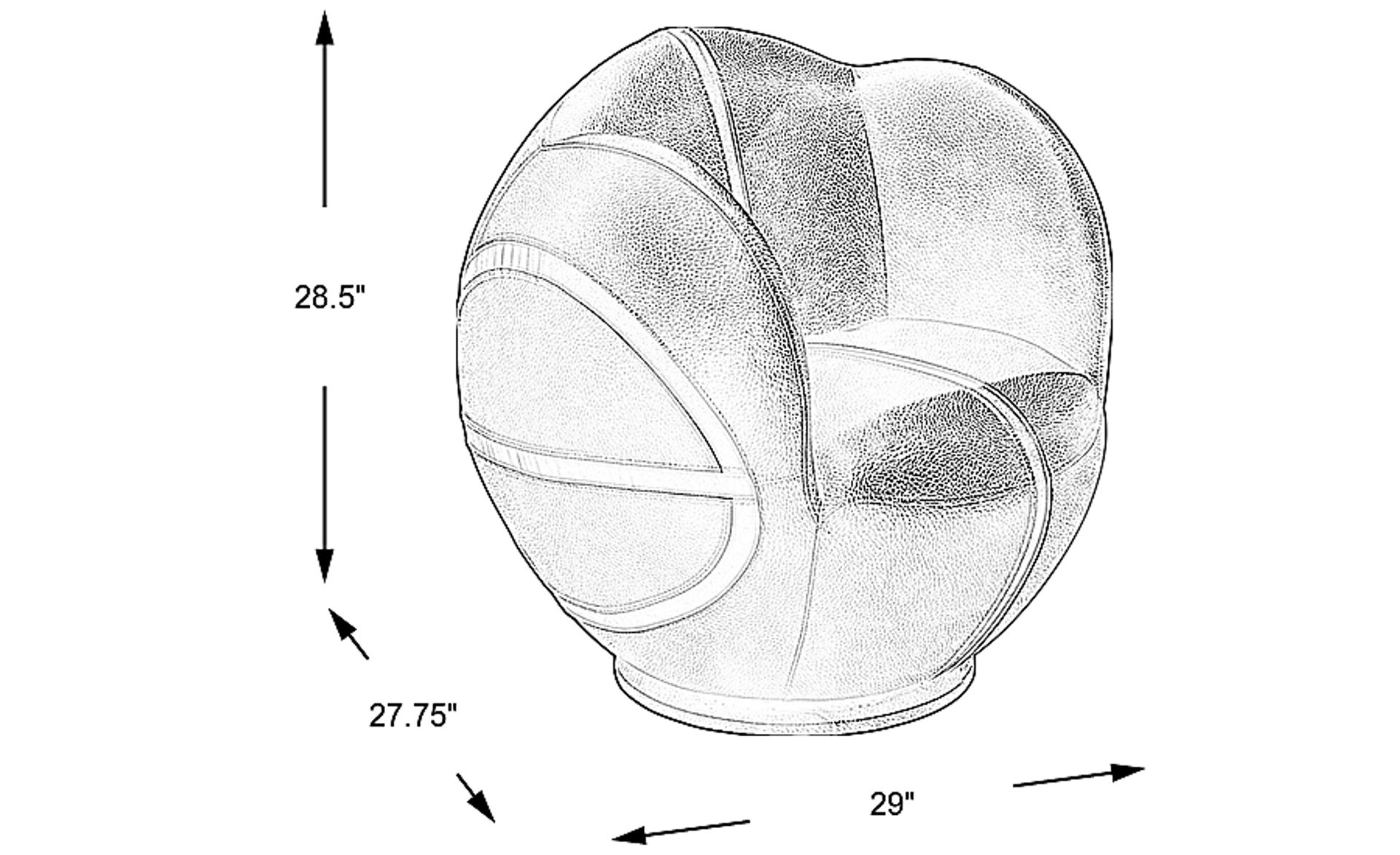 Dimension Image. Please refer to the Dimension Tab on this page for dimension details.