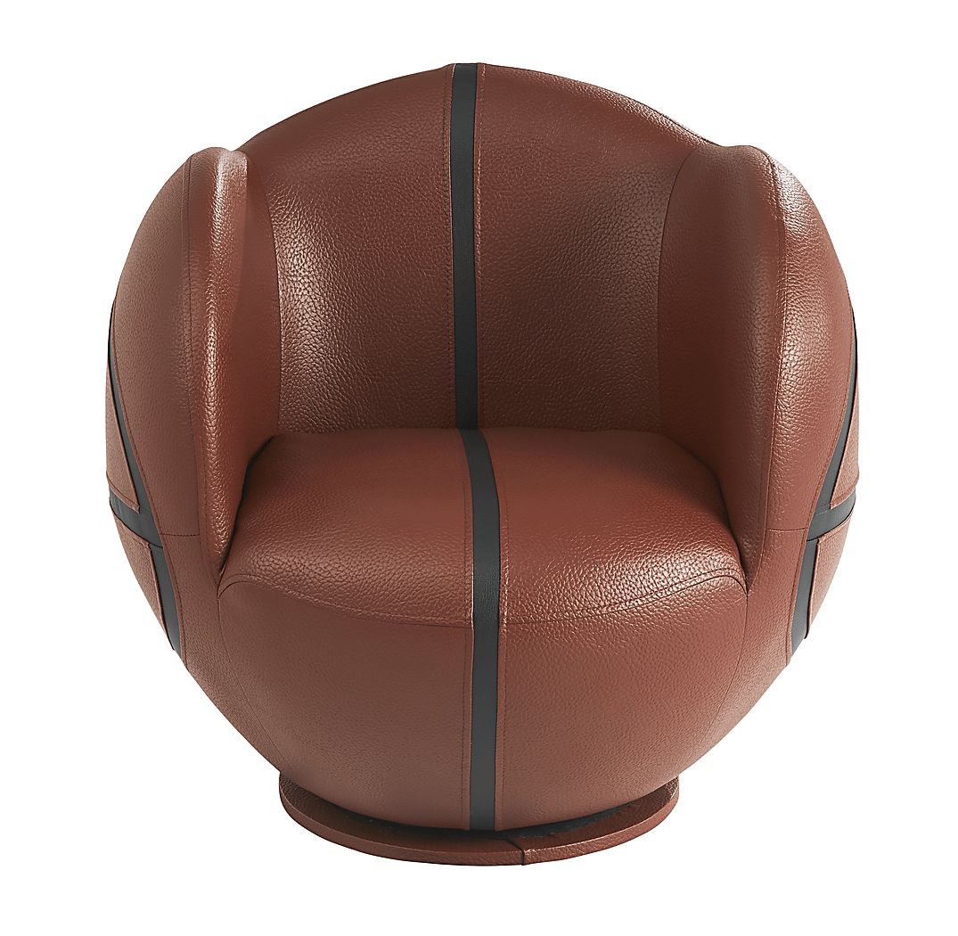 Kids sports chairs small kids basketball chair best sale and ottoman