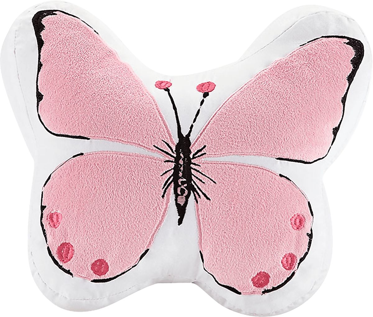 Spring Butterflies Pink Full Comforter Set | Rooms to Go