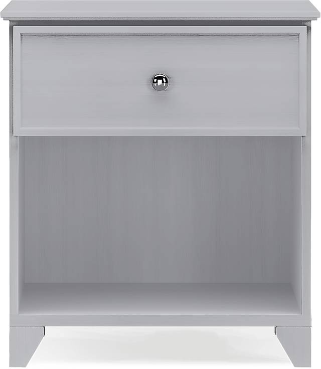 Kids Springtown Gray Wash Nightstand - Thumbnail - Image 1
