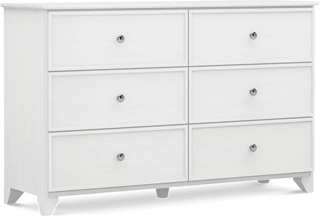 Kids Springtown White Wash 5 Pc Bedroom with Jaidyn Pink Twin Upholstered Bed - Thumbnail - Image 8