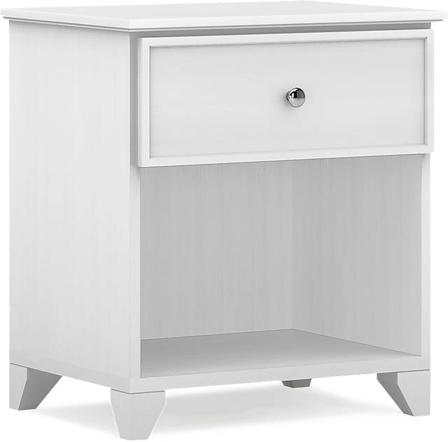 Kids Springtown White Wash Nightstand - Thumbnail - Image 2
