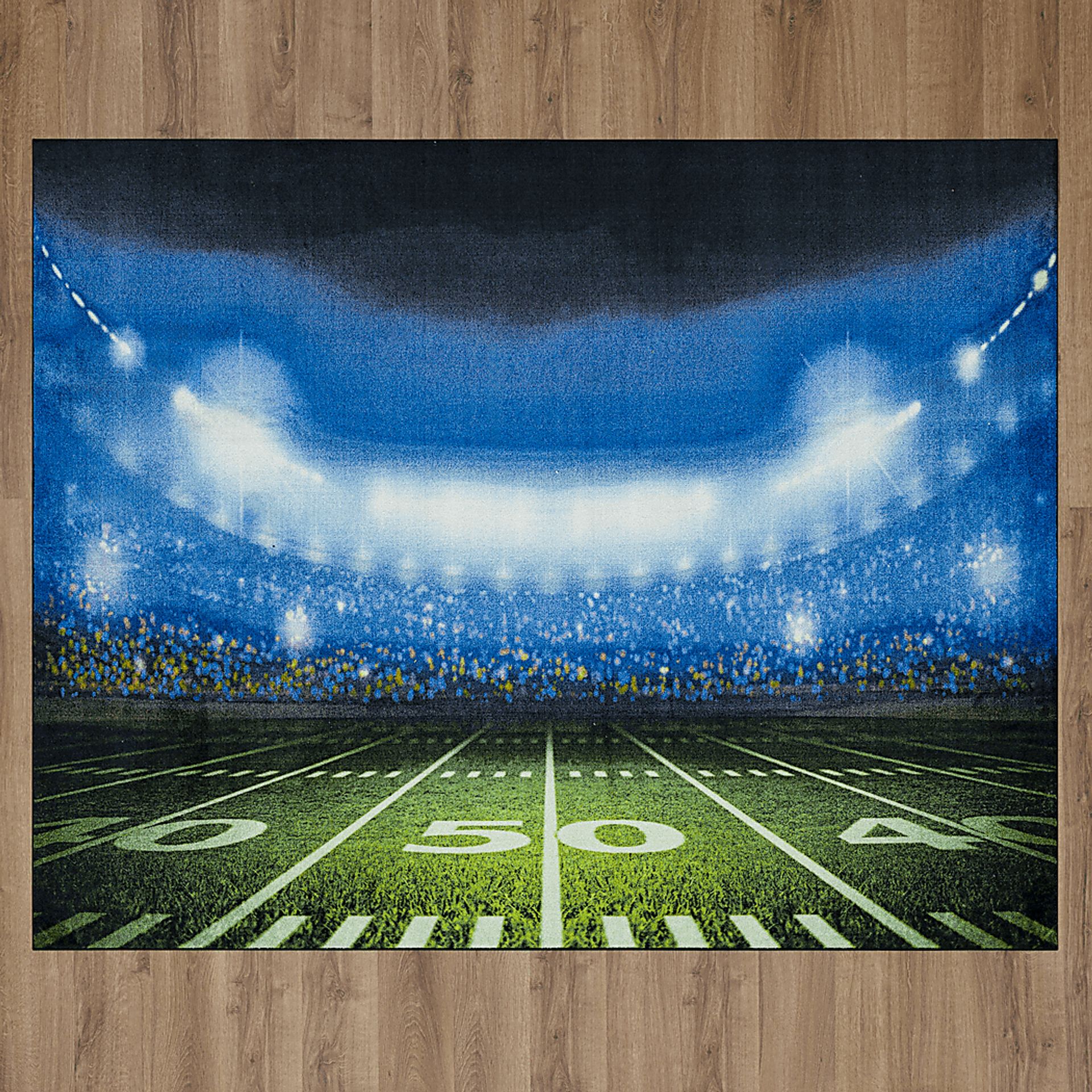 Kids Stadium Stars Multi 3'4 x 5' Rug - Image 9
