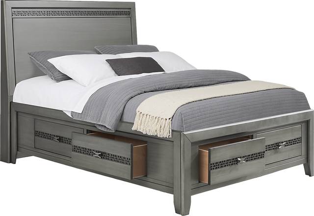 Kids Star Wars Carbonite Gray 5 Pc Full Storage Bedroom - Thumbnail - Image 3