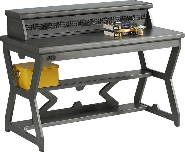 Kids Star Wars Carbonite Gray Desk & Storage Organizer - Thumbnail - Image 2