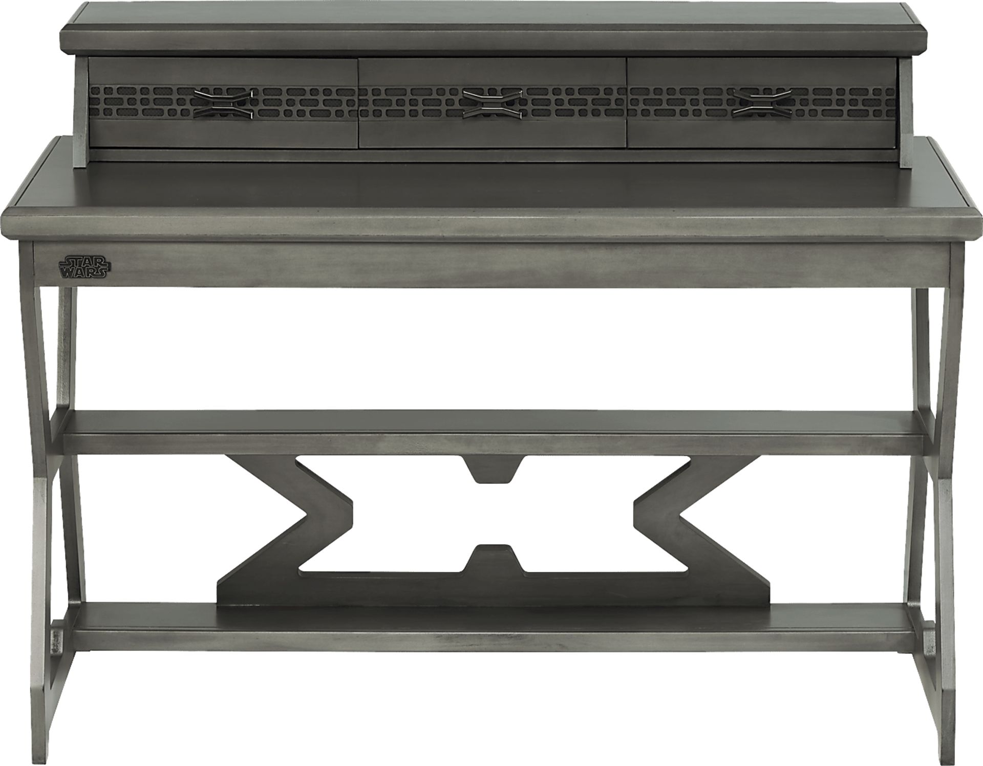 Kids Star Wars Carbonite Gray Desk & Storage Organizer - Image 3