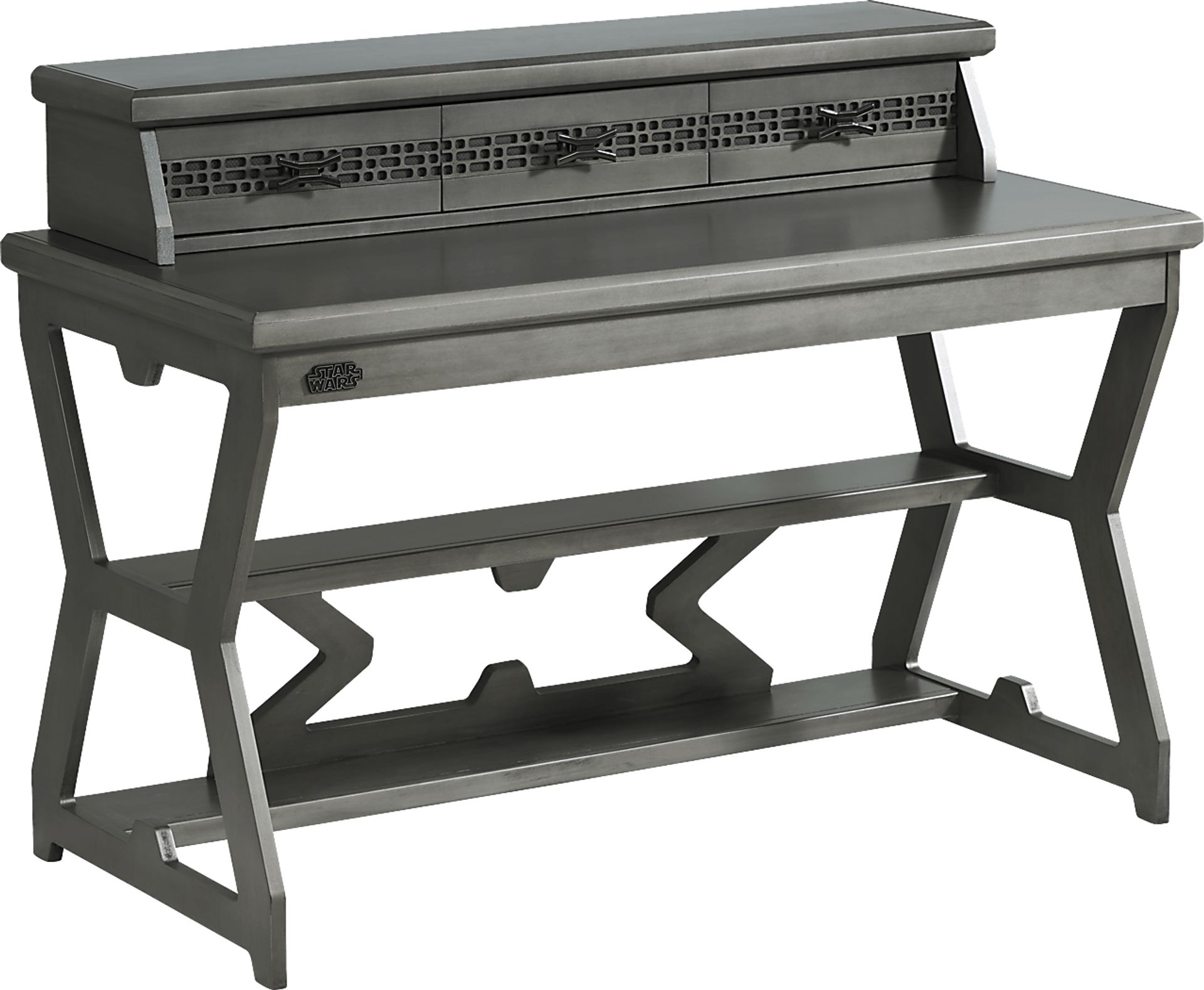 Kids Star Wars Carbonite Gray Desk & Storage Organizer - Image 1