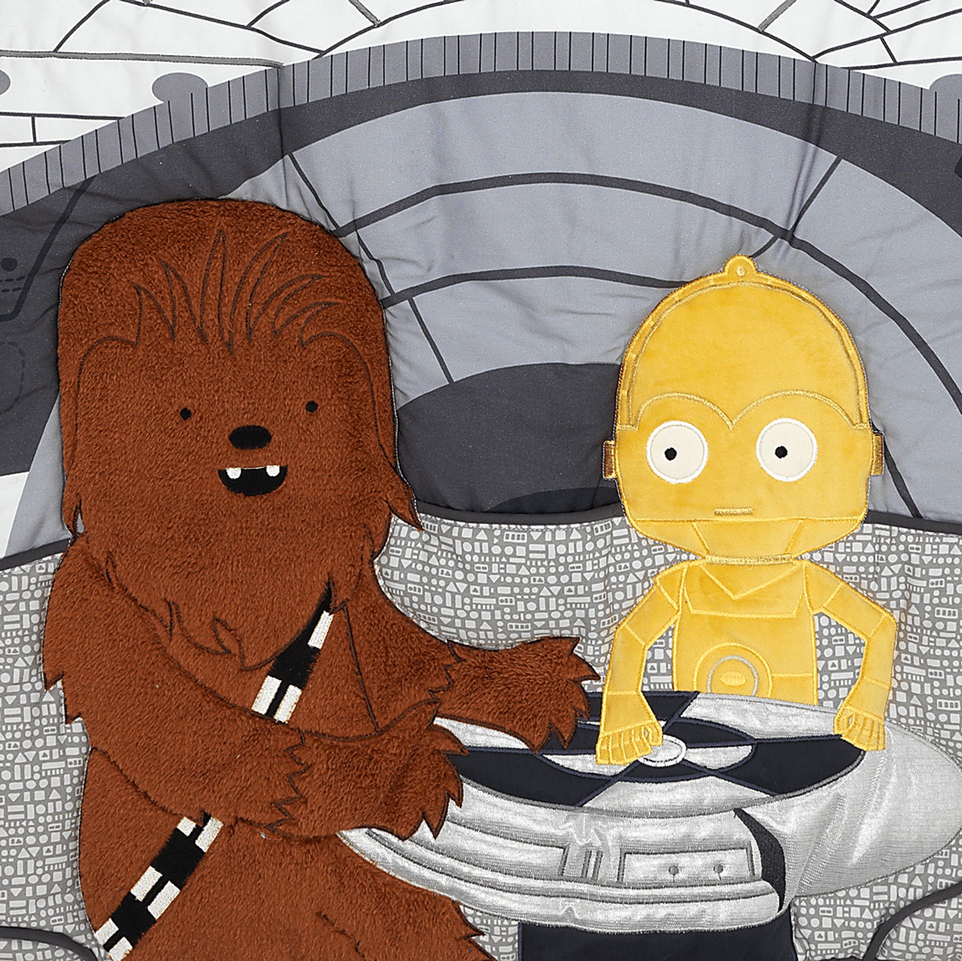 Kids Star Wars Millennium Falcon Baby Bedding Set - Image 6