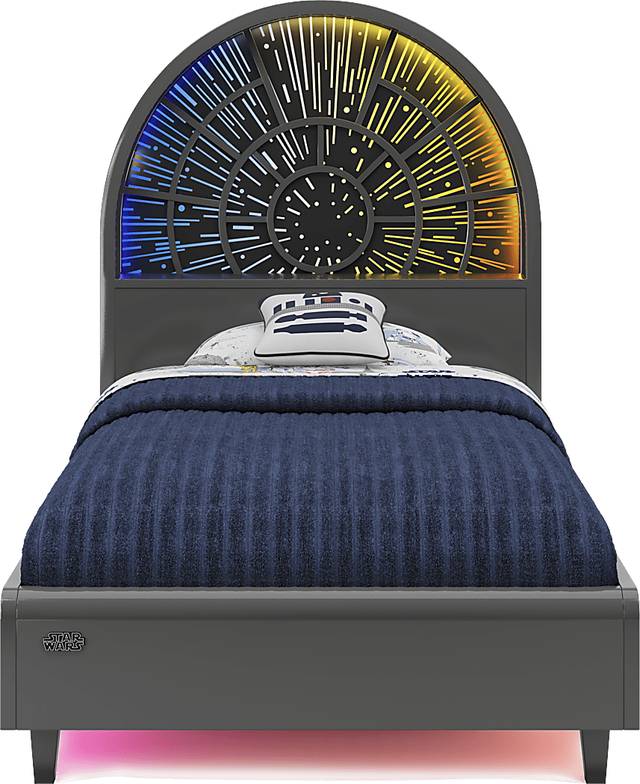 Kids STAR WARS Millennium Falcon Lightspeed Carbonite Twin Platform Bed - Thumbnail - Image 1