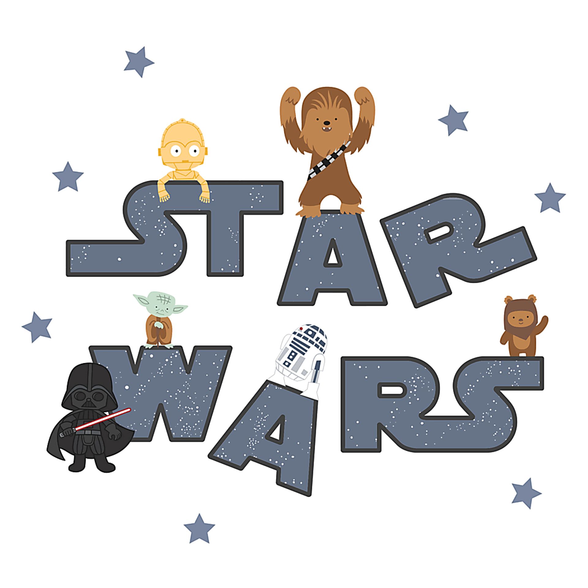 Kids Star Wars Wall Decals - Image 1