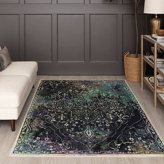 Kids Starcloud Charcoal 4' x 6' Rug - Thumbnail - Image 2