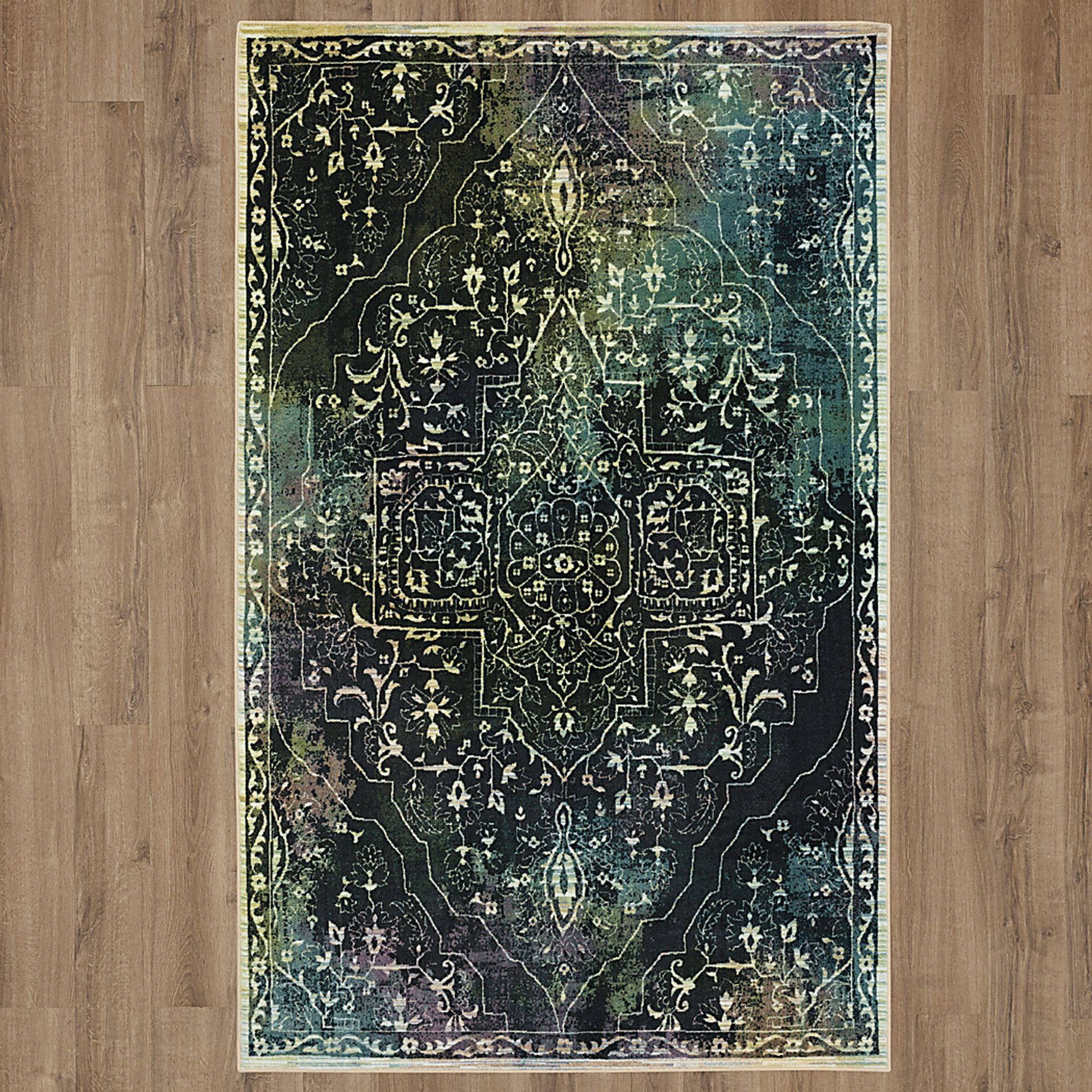 Kids Starcloud Charcoal 4' x 6' Rug - Image 6
