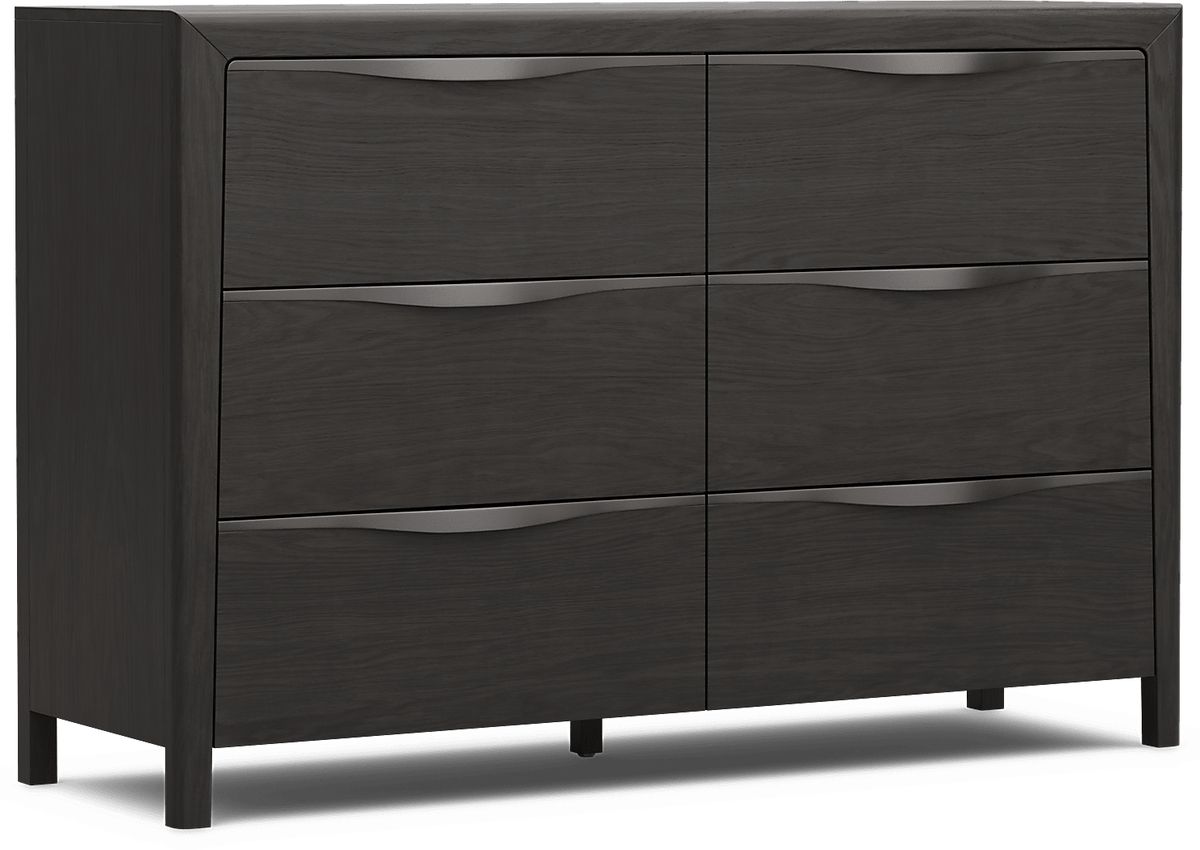 Stardust Charcoal Gray Dresser | Rooms to Go