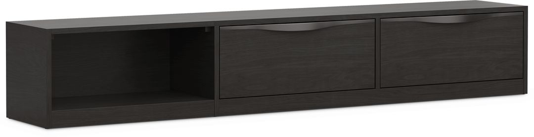 Kids Stardust Charcoal Reversible Underbed Storage Unit